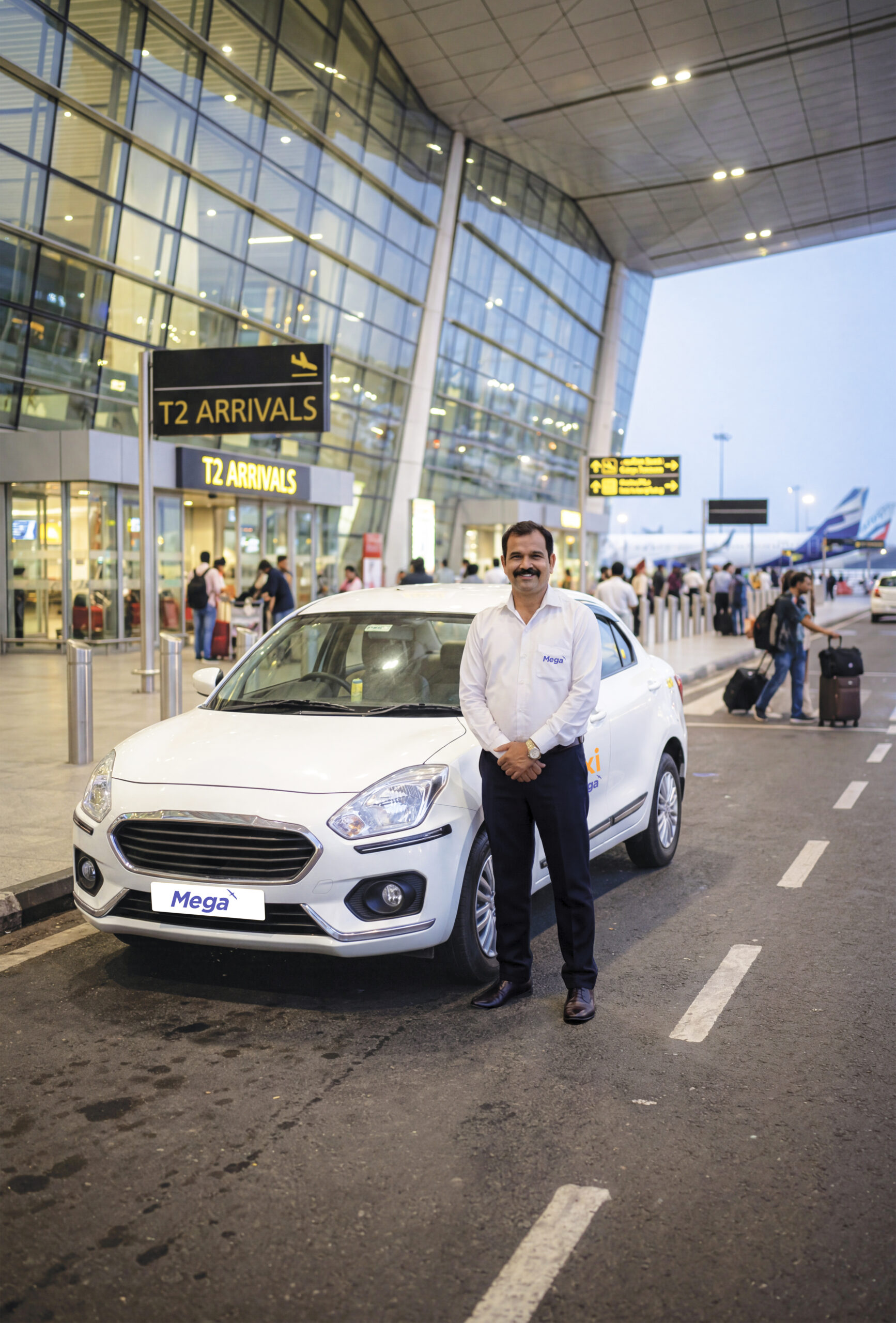 MegaCabs Airport Cabs Delhi